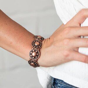 Paparazzi Jewelry - Rural Fields - Copper Bracelet - Vintage